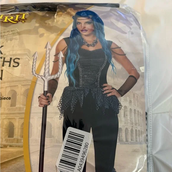 Spirit Halloween Dark Depths Siren Costume New - Picture 2 of 5